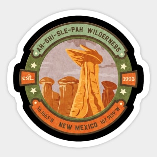 Ah-Shi-Sle-Pah Wilderness Sticker